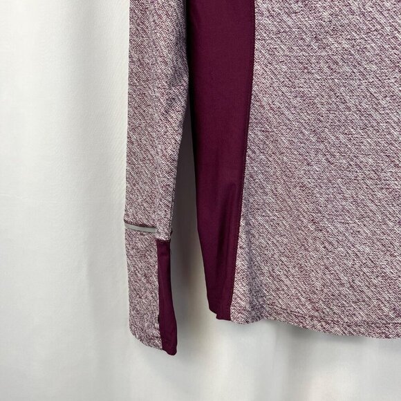 RBX Women’s Long Sleeve Wine/White Activewear Top Thumb Holes Small - Picture 5 of 8